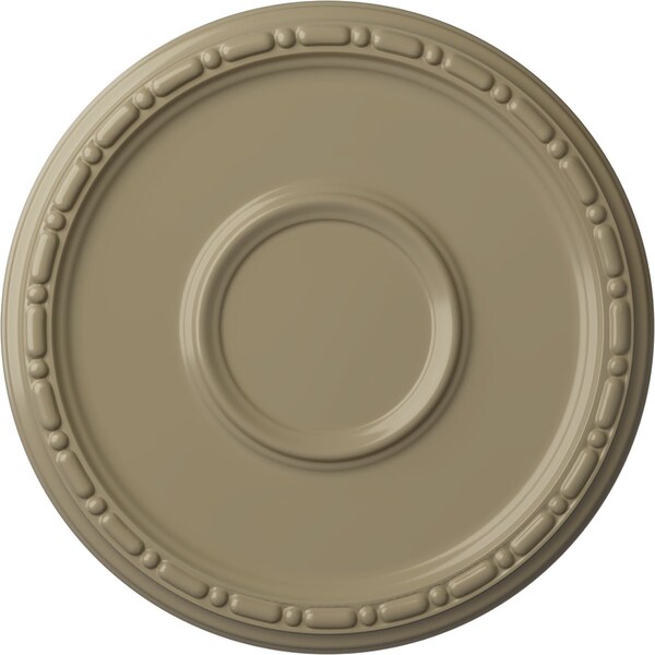 Ekena Millwork Medea Ceiling Medallion (Fits Canopies up to 5 1/2"), Hand-Painted Gobi Desert, 16 1/2"OD x 1 1/2"P CM16MDGDF - main